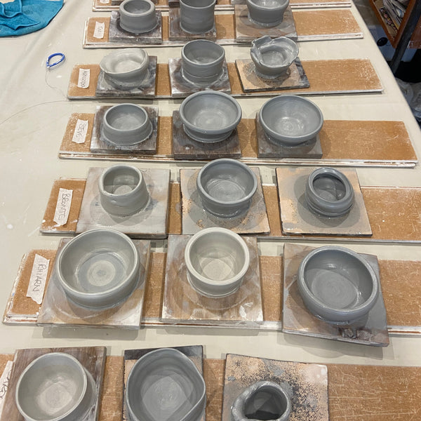 Pottery Wheel Throwing Introductory Class (2 hours)