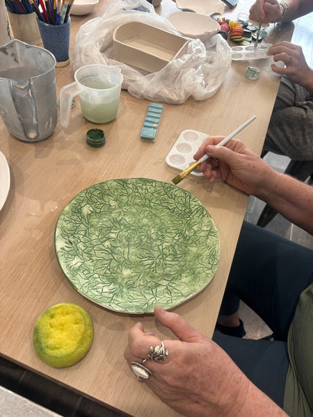 Porcelain Clay Hand Building Pottery Course with Romanda Newman