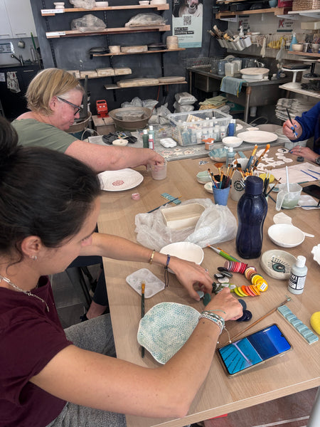 Porcelain Clay Hand Building Pottery Course with Romanda Newman