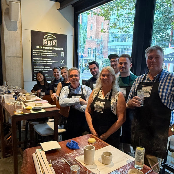 Clay & Cocktails - mobile pottery class @ Brix Distillery