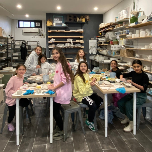 Kids & Adults Clay Hand Building Pottery Class