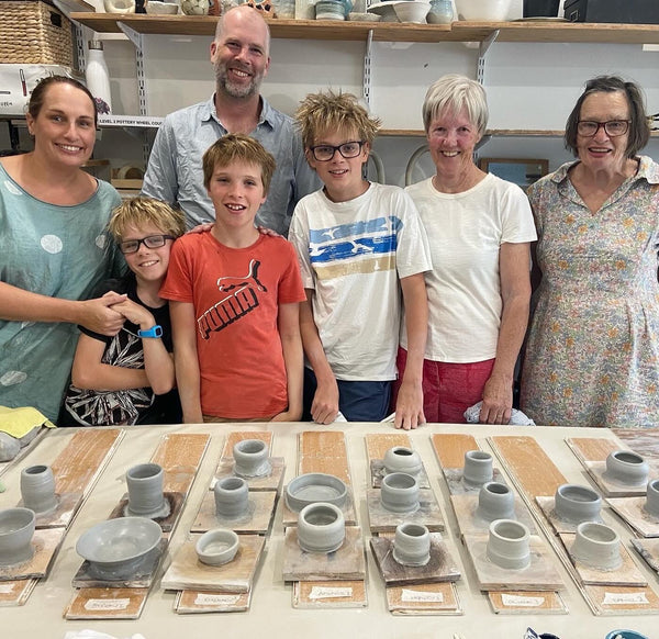 Pottery Wheel Throwing Introductory Class (2 hours)