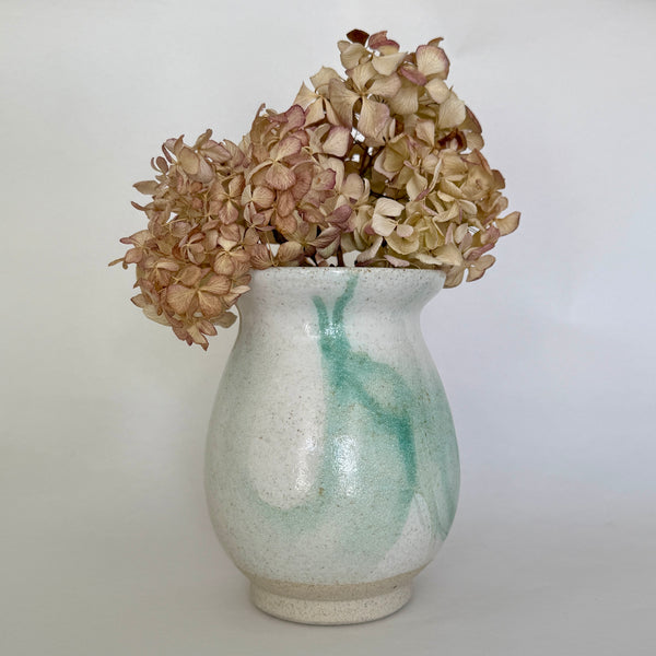 “Mistfall” Collection - Handmade Ceramic Flower Vase