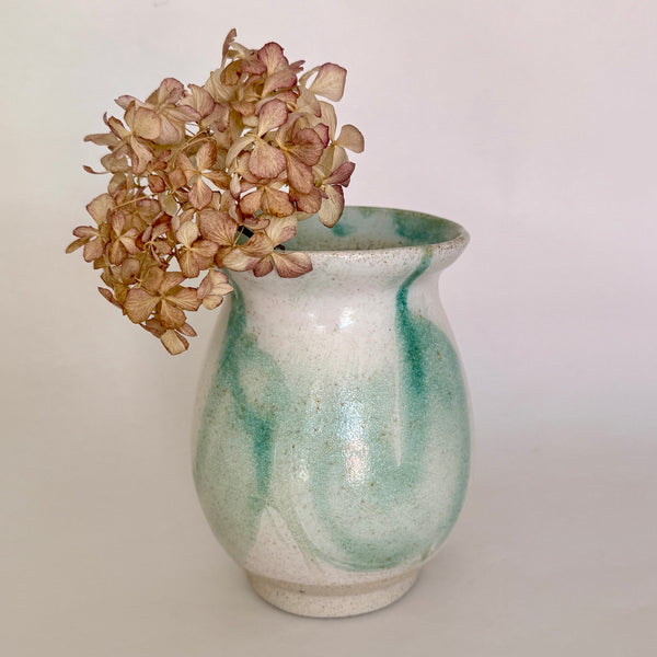 “Mistfall” Collection - Handmade Ceramic Flower Vase