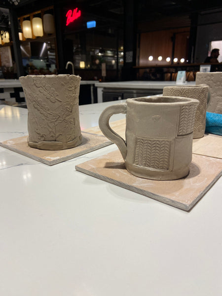 Clay & Cocktails - mobile pottery class @ Brix Distillery