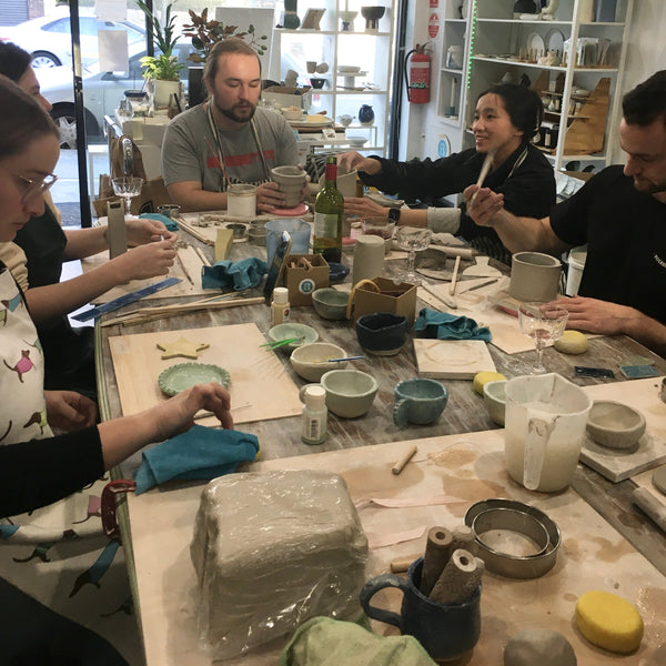 Clay & Bubbles - Mobile Pottery Class for your Team