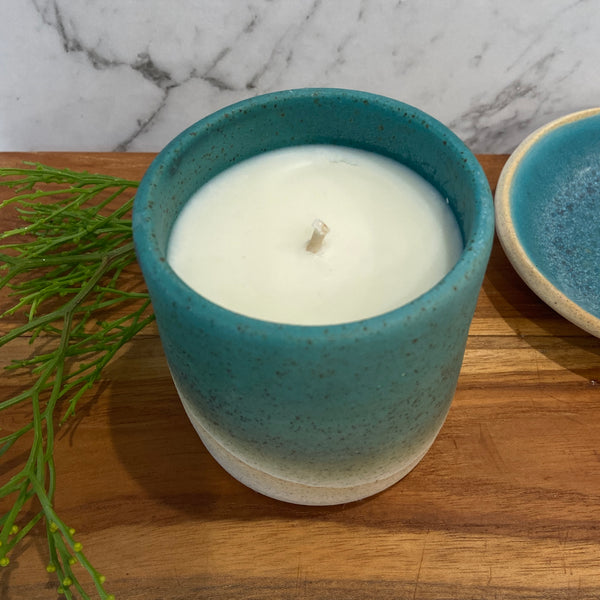 Bruna Rodwell Ceramics’ Cup Candle Collection