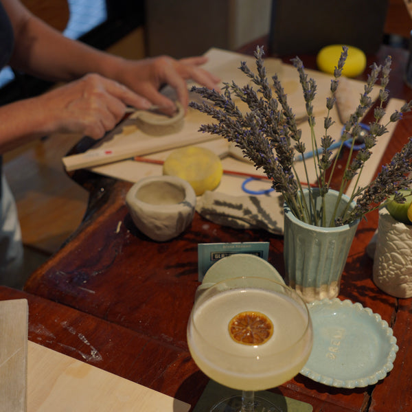 Clay & Cocktails - pottery class @ Brix Distillery