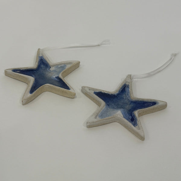 Glass Star Ornaments