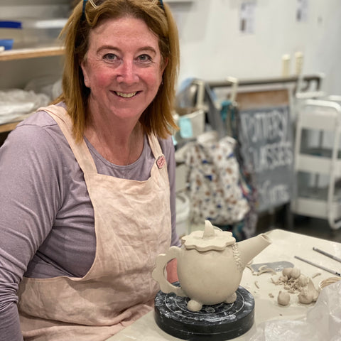 Adults Clay Hand Building Pottery Courses with Tanya Bechara
