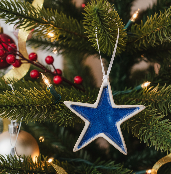 Glass Star Ornaments