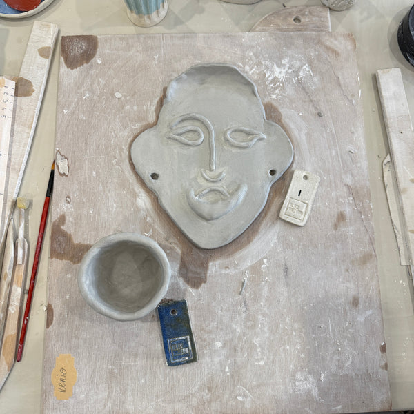 Coffee & Sculpt - Hand Building Pottery Class