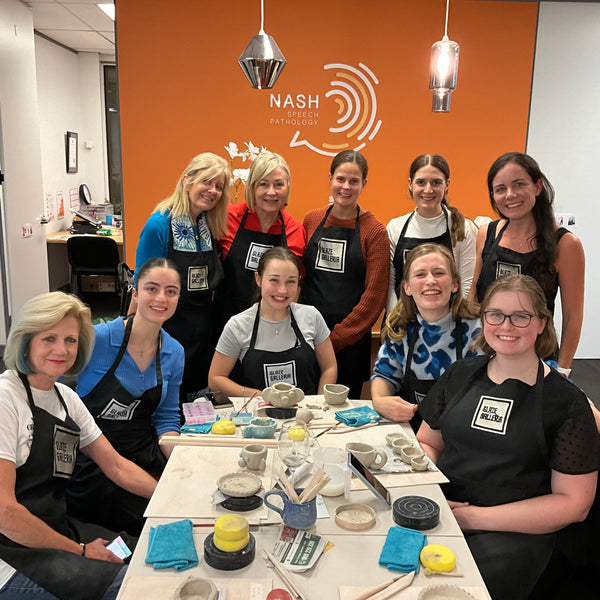 Corporate Pottery Class for your Team