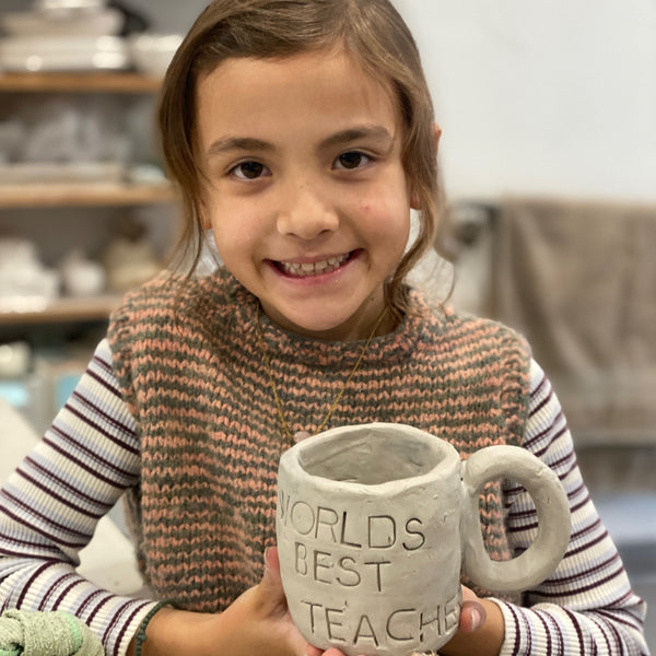 Kids After-School Clay Hand Building Pottery Course - Term 2 - 5 or 10 weeks