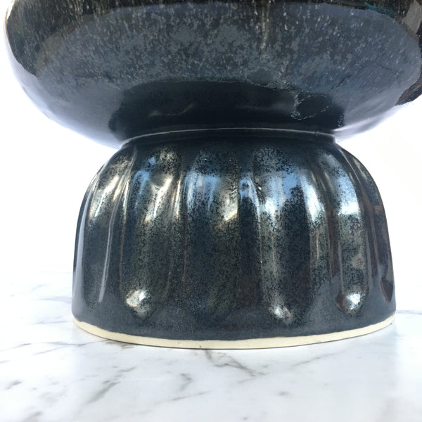 Pedestal Bowl - large - Black