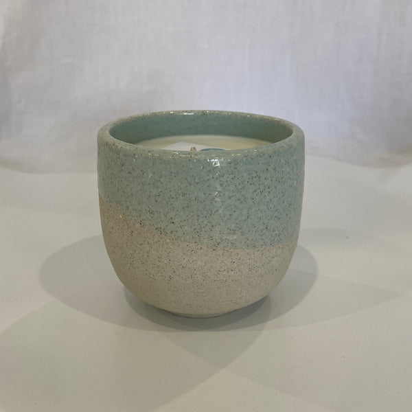 Soy Wax Candle in a Ceramic Cup
