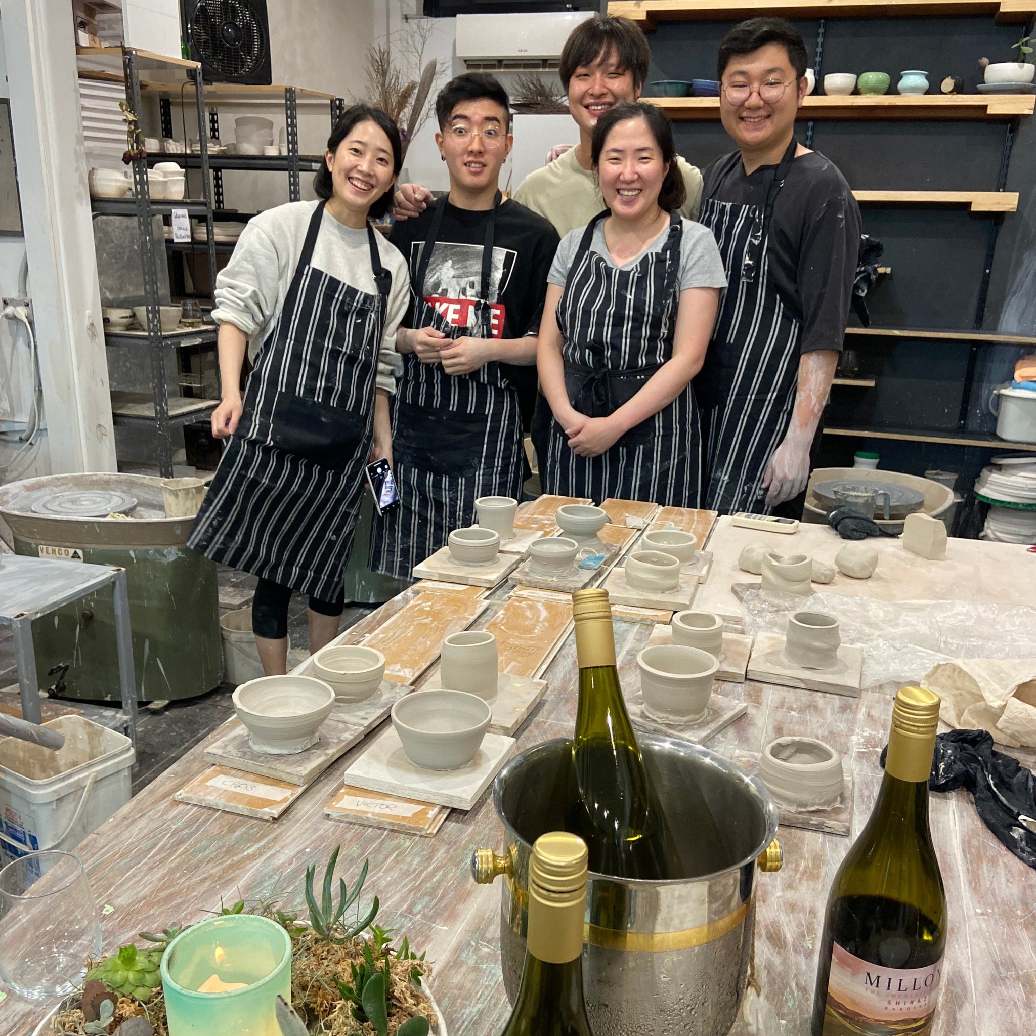 Clay & Sip Pottery Classes Glaze Galleria Sydney Inner West Drummoyne